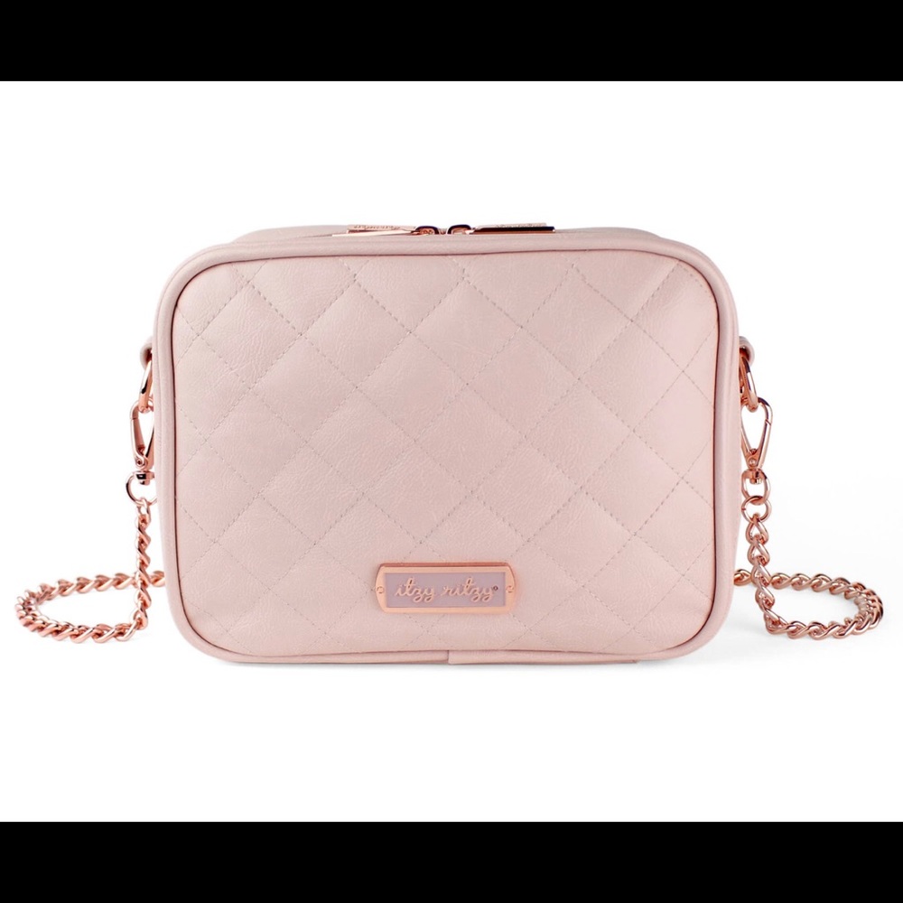 Itzy Ritzy Blush Crossbody Bag